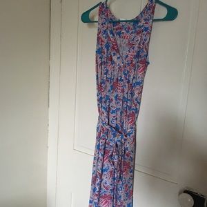 Gap paisley maxi dress